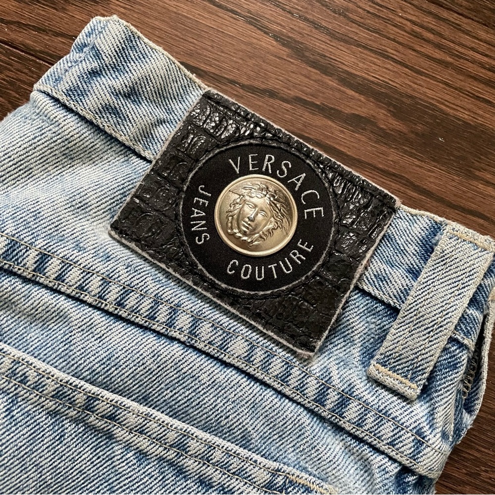 Vtg Gianni Versace Mom Jeans - Picture 2 of 4